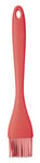 KitchenCraft Colourworks Silicone Basting/Pastry Brush, 26 cm - Red