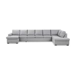 Scandinavian Choice U-soffa Crazy XXL U-Soffa Gigant Höger Ljusgrå 545613