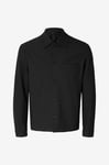 Selected HOMME - Overshirt slhReg-Robert Overshirt - Svart