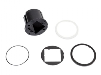 Bachmann PIX Round Custom Module - Utgångshölje - försänkt montering - svart