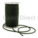 Bungee Shock Cord, Olive, 6mm
