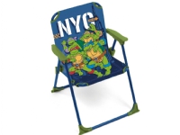 Ninja Turtles hopfällbar barnstol med armstöd