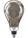 Philips LED-lyspære Giant Ø160 6,5W/818 (20W) Smoky Dimmable E27