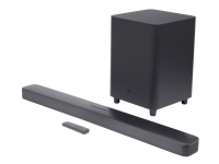 JBL Bar 5.1 Surround - Lydbarsystem - till hemmebiograf - 5.1-kanal - trådlös - Wi-Fi, Bluetooth - sort