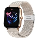 Band för Amazfit Gts/2/2e/3/gts2 Mini/gtr/3/3pro/gtr2/47mm/stratos/u 20mm/22mm Nylon Flätad Elastisk Armband Amazfit Bip Rem, Amazfit GTR 47mm, manlig
