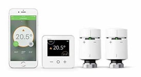 Drayton Wiser Multi-Zone Kit 1 Thermostat and 2 Smart Radiator Thermostats
