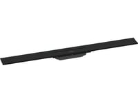 Hansgrohe Raindrain Flex Duschkabinett 900 Mm För Väggmontering/Kan Förkortas Matt Svart