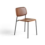 HAY Soft Edge 10 stol  oak-svart stålstativ