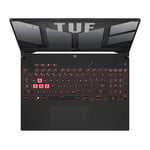 ASUS TUF Gaming A15 FA507RM-HQ019W Laptop 39.6 cm (15.6") Wide Quad HD AMD Ryzen 7 6800H 16 GB DDR5-SDRAM 1 TB SSD NVIDIA GeForce RTX 3060 Wi-Fi 6 (802.11ax) Windows 11 Home Grey
