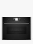 Neff N90 C24FT53G0B Built-in Compact Oven with Steam Function, Grey Graphite