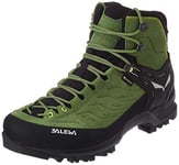 Salewa Men's Ms Mountain Trainer Mid Gore-tex Trekking hiking boots, Myrtle Fluo Green, 7.5 UK