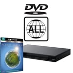 Sony Blu-ray Player UBP-X800 MultiRegion for DVD inc Planet Earth 2 4K UHD