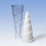 Kristinas Pyssel och Hobby Ljusform - 204x78 mm Spiral Pyramid