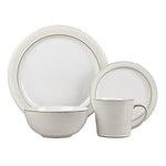 Denby 375041950 Natural Canvas Tableware Set, 16-Piece