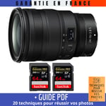 Nikon Z 24-70mm f/2.8 S + 2 SanDisk 64GB UHS-II 300 MB/s + Guide PDF ""20 TECHNIQUES POUR RÉUSSIR VOS PHOTOS