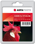 AgfaPhoto - Noir - compatible - remanufacturé - cartouche d'encre - pour Canon PIXMA TS5051, TS5053, TS5055, TS6050, TS6051, TS6052, TS8051, TS8052, TS9050, TS9055