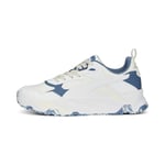 PUMA Men's Fashion Shoes TRINITY BETTER Trainers & Sneakers, PUMA WHITE-PUMA WHITE-DEEP DIVE-WARM WHITE, 40
