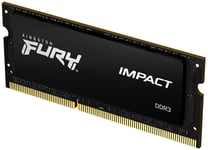 Fury Impact Black 8GB DDR3L 1866MHZ SODIMM KF318LS11IB/ 8