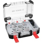 Bosch Set med 9 hålsågar Pro Multi Material Power Change Plus