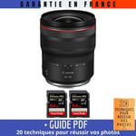 Canon RF 14-35mm f/4L IS USM + 2 SanDisk 64GB Extreme PRO UHS-II SDXC 300 MB/s + Guide PDF '20 TECHNIQUES POUR RÉUSSIR VOS PHOTOS