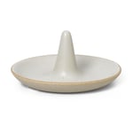 ferm LIVING Ring Cone ringhållare Off-white speckle