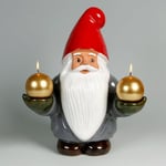 Rolf Berg Ljustomte stor 37 cm med guldljus