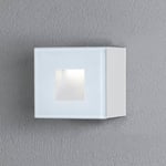 Konstsmide LED-ulkoseinälamppu Chieri, 8 x cm valkoinen