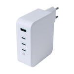 Strömadapter 3x USB-c 1x USB – Deltaco