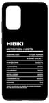 Galaxy S20+ Hibiki Nutrition Facts Name Funny Case
