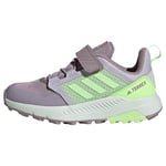 adidas Terrex Trailmaker Hiking Shoes Sneaker, Preloved Fig/Green Spark/Silver Dawn, 11.5 UK Child