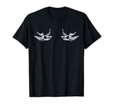 Awesome Rock N Roll Double Swallow T-Shirt