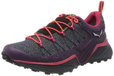 Salewa WS Dropline Gore-TEX Chaussures de Trail, Ombre Blue/Virtual Pink, 37 EU