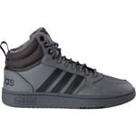 adidas Hoops 3.0 Winterized Mid Sneakers Dame - Grå - str. 40 2/3