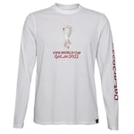 FIFA Official World Cup 2022 Long Sleeve Tee, Kids, White, Age 7