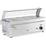 Royal Catering Gas Bain Marie - 3300 W GN 3x1 / 3 + 2x1 4 0,03 bar G30