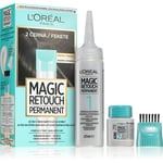 L’Oréal Paris Magic Retouch Permanent Touch-up hårfarve til rødder med applikator Skygge 2 BLACK 1 stk.