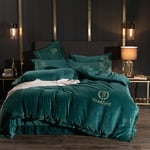 Duvet Covers Full Queen Size Comforter Set Duvet Covers King Size Beds Blue Flannel Duvet Covers King Size Winter Double Duvet Covers Set Bedding Set Quilt Cover Set with Fitted Sheet Pillowcases