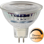 LED-Lampa GU5,3 MR16 Spotlight Glass