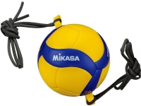 Volleyball Mikasa V300W-AT-TR with yellow and blue rubbers (5)