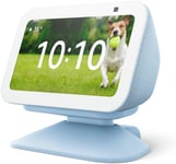 Echo Show 5 3rd Gen Adjustable Stand with USB-C Charging Port | Cloud Blue