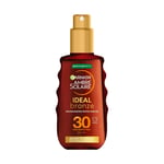 Garnier Ambre Solaire Ideal Bronze Protective Oil Sun Cream Spray SPF30, High