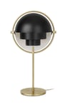 Multi-Lite Table Lamp - Black Semi Matt/Brass