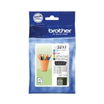 Original Brother LC3217 Ink Cartridge Multipack (B/C/M/Y)