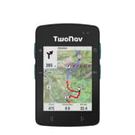 TwoNav Roc, GPS de Sports avec écran 2,7 Pouces pour VTT, vélo, Gravel ou bikepacking avec Cartes incluses. Couleur Turquoise