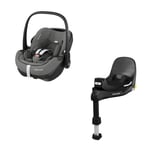 MAXI COSI Bilbarnstol Pebble 360 Pro Select Grey inkl. Base Family Fix 360 Pro