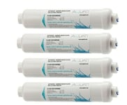 4x Aquati High Quality Inline Fridge Water Filters For Samsung GE Daewoo LG Beko