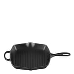 Le Creuset - Signature grillpanne kvadratisk 26 cm svart