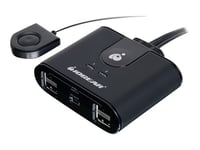 IOGEAR 2x4 USB 2.0 Peripheral Sharing Switch GUS402 - Commutateur de partage des périphériques USB - de bureau
