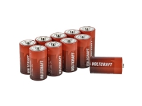 C Batteri R14 VOLTCRAFT Industrial LR14 Alkaline Mangan 1,5 V 8000 mAh 10 st