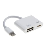 to Camera Reader Adapter USB 3 For Apple iPhone 6/7/8 iPad iPod